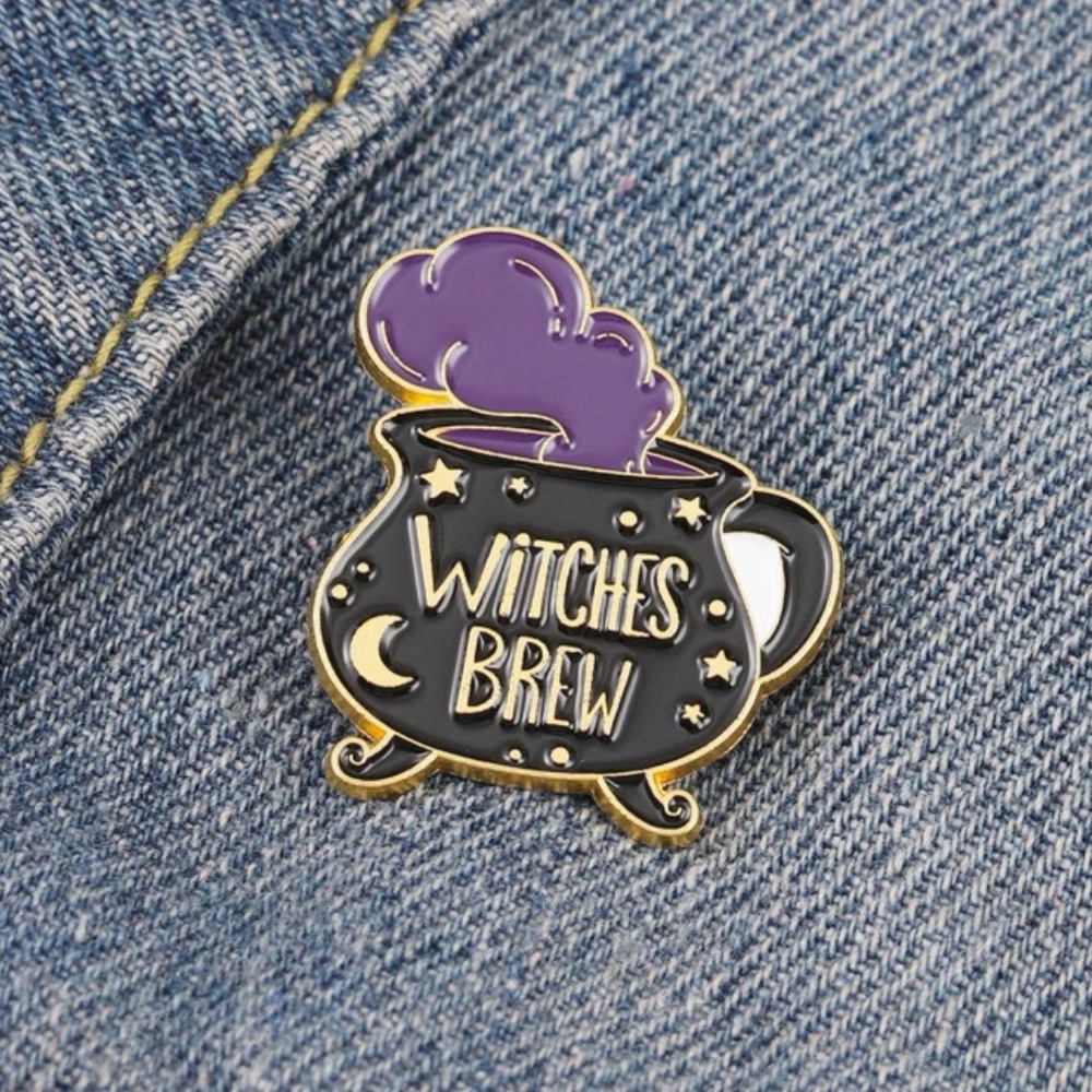 NEW Pin - Witches Brew Cauldron Pin